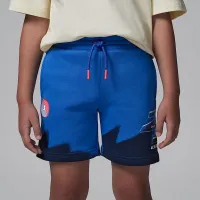 Nike Jordan MJ Moto Little дитячі Fleece шорти блакитний