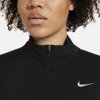 Nike Element жіноча 1/2-Zip Running Top (великі розміри) колір чорний