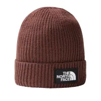 Шапка The North Face Logo Box Beanie 0A3FJXI0I1 - коричневая