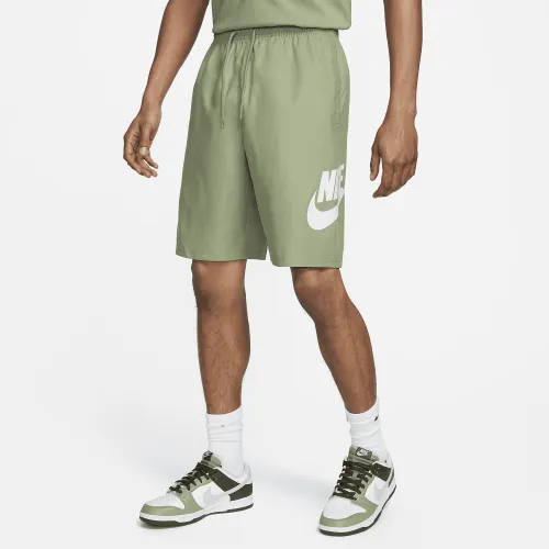 Nike Club мужские Woven шорты цвет зеленый