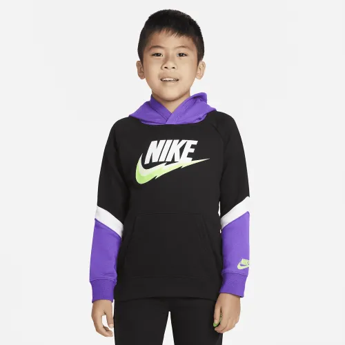 Nike Little дитячі Pullover Толстовка з капюшоном колір чорний