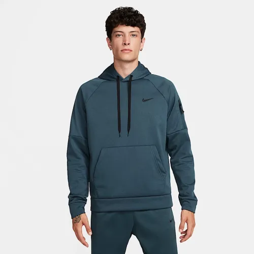 Nike Therma чоловічі Therma-FIT Hooded Fitness Pullover колір зелений