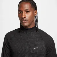 Nike Pinnacle Running Division мужские Water-Repellent 1/2-Zip Running Top цвет черный