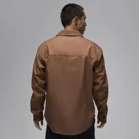 Nike Jordan Essentials чоловічі Button-Down Shirt колір коричневий