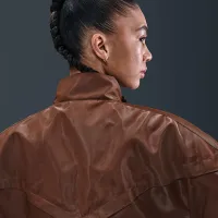 Nike Sportswear Windrunner женская Shine Куртка цвет коричневый