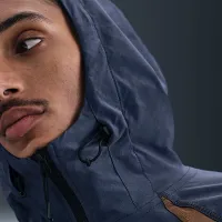 Nike Tech чоловічі Dri-FIT Woven Color-Block Windrunner Loose Куртка блакитний