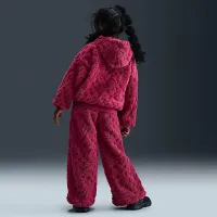Nike Cozy Little детские Pullover Толстовка с капюшоном and Pants набор Pink