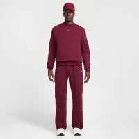 Nike NOCTA NOCTA Fleece CS Open-Hem Sweatpants цвет красный