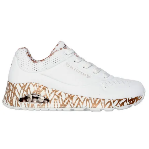 Кросівки Жіночі Skechers UNO LOVING LOVE (155506-WTRG)