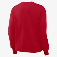 Ohio State Buckeyes Primetime University Boxy женская Nike College Long-Sleeve футболка цвет красный