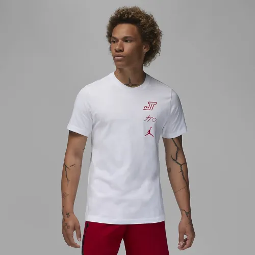 Nike Tatum мужские футболка цвет белый