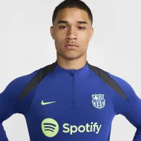 FC Barcelona Strike Third мужские Nike Dri-FIT Soccer Drill Top синий