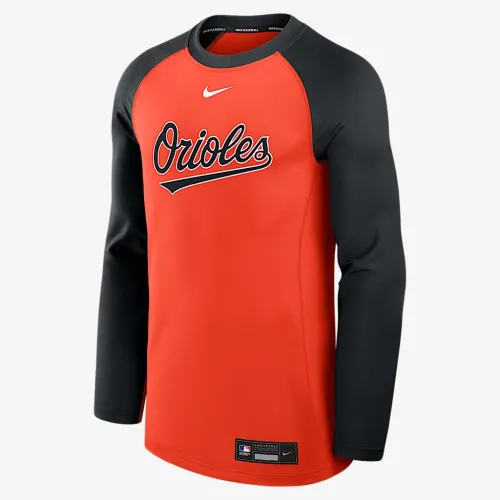Baltimore Orioles Authentic Collection Game Time чоловічі Nike Dri-FIT MLB Pullover Crew Orange