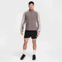 Nike Trail Polartec® чоловічі 1/4-Zip Fleece Running Top колір сірий