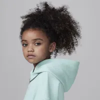 Nike Jordan Brooklyn Essentials Little дитячі Pullover Толстовка з капюшоном колір зелений