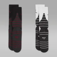 Nike Jordan Dri-FIT Crew носки (2 пары) Big детские носки цвет белый