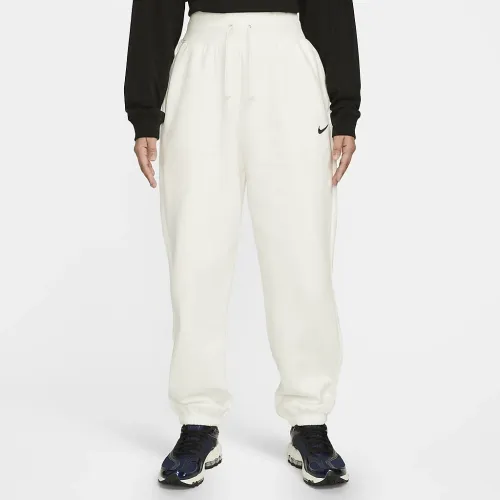 Nike Sportswear Phoenix Fleece женская С высокой Талией оверсайз Sweatpants цвет белый