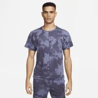 Nike Dri-FIT чоловічі Allover Print Short-Sleeve Yoga Top колір сірий
