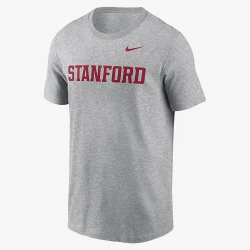 Stanford Cardinal Primetime Wordmark чоловічі Nike College футболка колір сірий