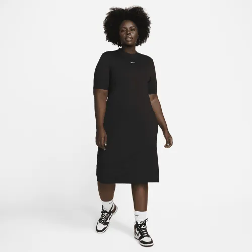 Nike Sportswear Essential женская Midi Костюм (большие размеры) цвет черный