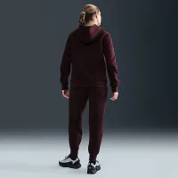 Nike Sportswear Tech Fleece женская Толстовка с капюшоном цвет красный