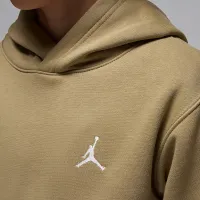 Nike Jordan Brooklyn Fleece Big детские Pullover Толстовка с капюшоном цвет коричневый