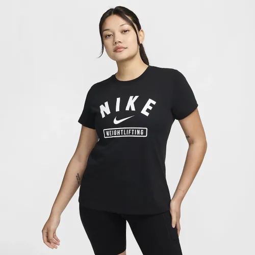 Nike жіноча Weightlifting футболка колір чорний
