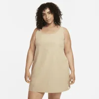 Nike Bliss Luxe женская тренировочные Костюм (большие размеры) цвет коричневый