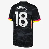Christopher Nkunku Chelsea 2024/25 Stadium Third чоловічі Nike Dri-FIT Soccer Jersey колір сірий