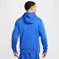 Nike Club мужские Fleece Pullover Толстовка с капюшоном синий