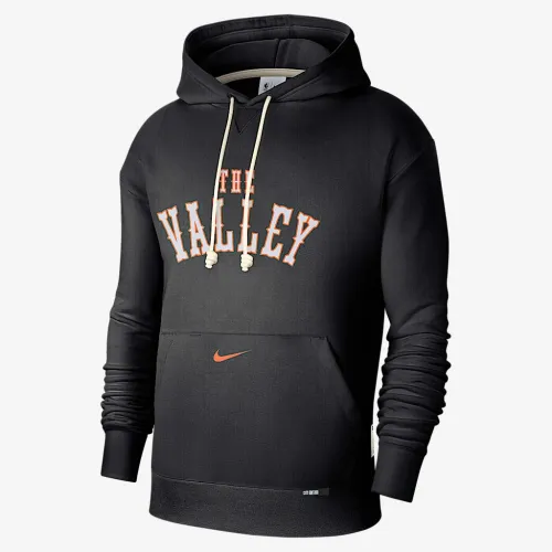 Phoenix Suns Standard Issue City Edition чоловічі Nike Dri-FIT NBA Courtside Толстовка з капюшоном колір чорний