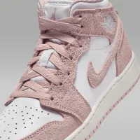 Nike Air Jordan 1 Mid SE Big дитячі Кросівки колір білий