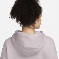 Nike Sportswear Phoenix Fleece женская оверсайз Pullover Толстовка с капюшоном цвет фиолетовый