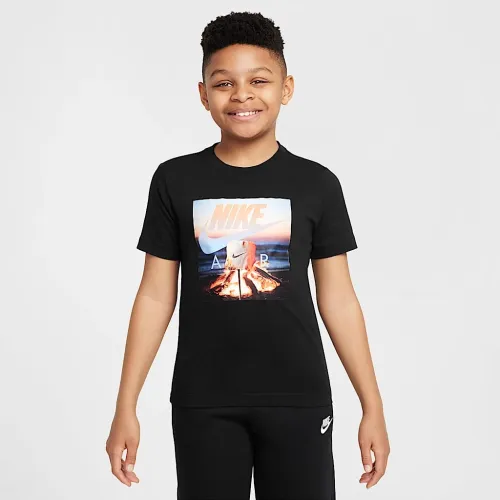 Nike Sportswear Big детские футболка цвет черный