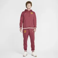 Liverpool FC Club мужские Nike Soccer Pullover Толстовка с капюшоном цвет красный