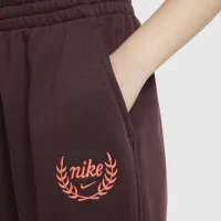 Nike Sportswear Club Fleece Girls' Loose Pants цвет красный