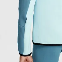 Nike Sportswear Tech Fleece Big детские Full-Zip Толстовка с капюшоном синий