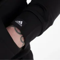 Кофта/футболка adidas Aeroready Game And Go Big Logo Толстовка з капюшоном HL2172 - Чорна