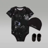 Nike Jordan Baby MVP Rings 3-Piece Bodysuit набор цвет черный