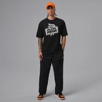 Nike Jordan AJ8 мужские футболка цвет черный