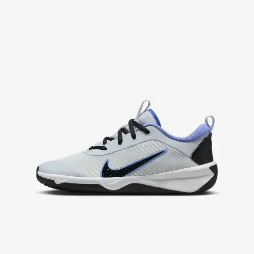 Nike Omni Multi-Court Big детские Indoor Court Кроссовки цвет серый