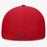 Philadelphia Phillies True мужские Nike Dri-FIT MLB Fitted Hat цвет красный