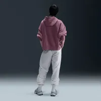 Nike Sportswear Phoenix Fleece женская Over-оверсайз Толстовка с капюшоном цвет фиолетовый