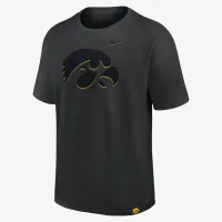 Iowa Hawkeyes Statement Max90 мужские Nike College футболка цвет черный