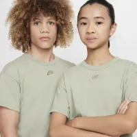 Nike Sportswear Big детские футболка цвет зеленый