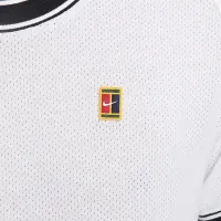 NikeCourt Heritage чоловічі Short-Sleeve Tennis Top колір білий
