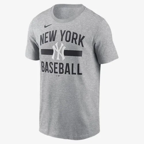 New York Yankees Arched чоловічі Nike MLB футболка колір сірий