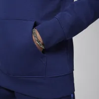 Nike Jordan MJ Brooklyn Big детские Fleece Pullover Толстовка с капюшоном синий