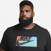 Nike Sportswear чоловічі футболка колір чорний