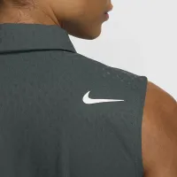Nike Tour женская Dri-FIT ADV Sleeveless для гольфа Polo цвет зеленый